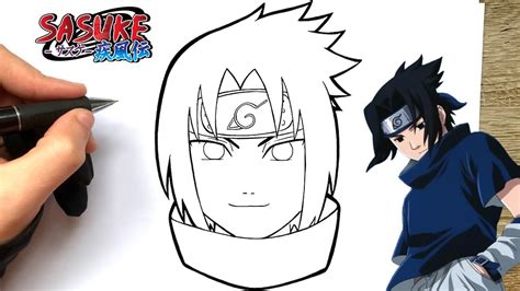 dessin de naruto et sasuke facile|Comment dessiner Uchiha Sasuke – Guides de dessin faciles。